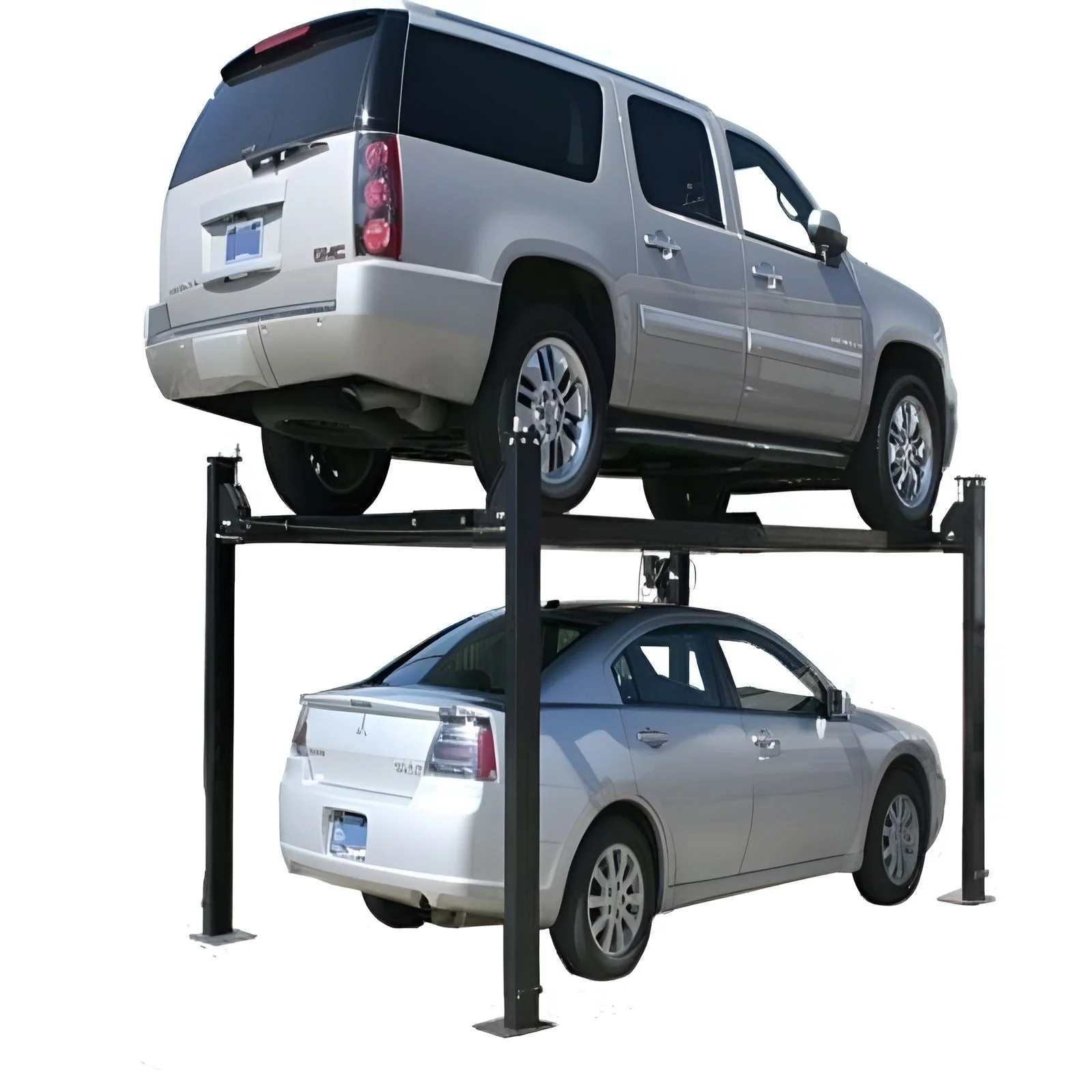 Atlas Garage Pro8000 8,000 lb. 4-Post Vehicle Storage Lift – Portable Storage Series – Factory-Direct Savings