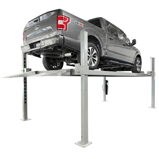 Triumph NOS10000 10,000 Lb. Heavy-Duty Four-Post Lift | Outside Slider Design | Factory-Direct Pricing