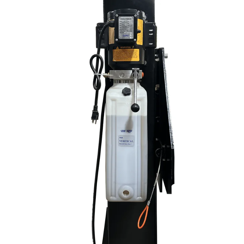 Tuxedo SP-6K-SS 6,000 lb. Single Column Parking Lift – Space-Saving Storage – Factory-Direct Savings