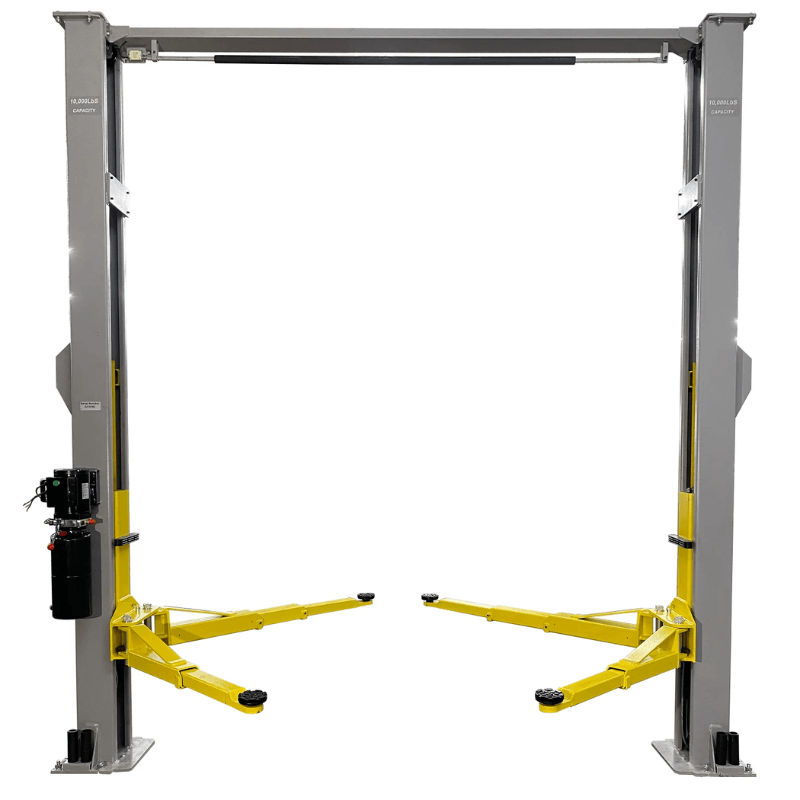 Triumph® NTO-10A 10,000-lb. Capacity Two-Post Lift | Professional Clear-Floor Design | Factory-Direct Power