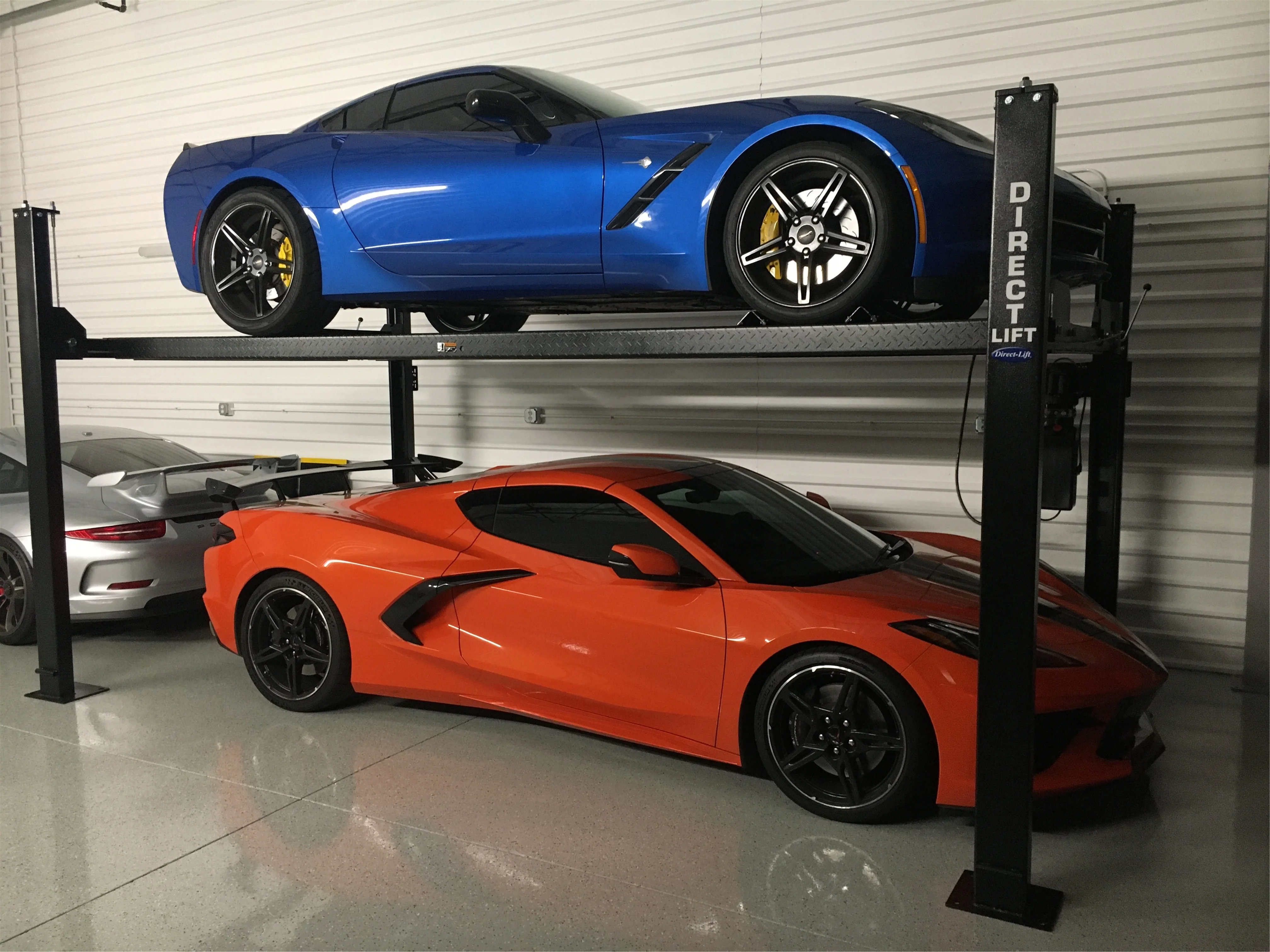 Direct Lift ProPark 8Plus 8,000 Lb. High-Rise Four-Post Lift | ALI Gold Certified | Precision Leveling System