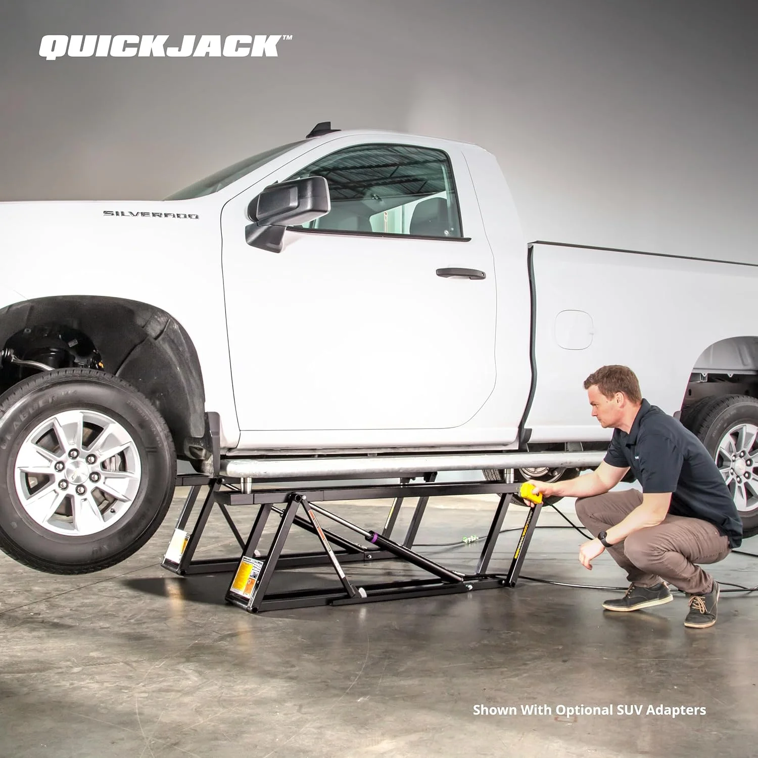 QuickJack® 8000TLX 8,000-lb. Capacity Portable Car Lift | Extended Length for Trucks & SUVs | 110V