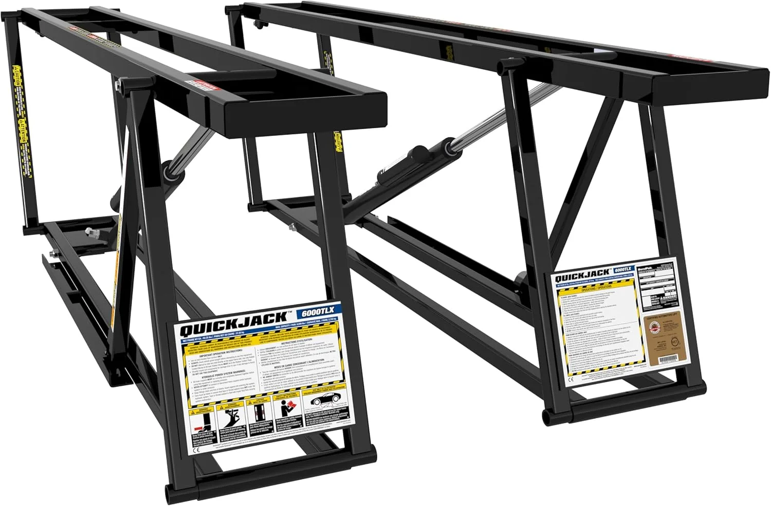 QuickJack® 6000TLX 6,000-lb. Capacity Portable Car Lift | Extended Length Frame | 110V Power Unit