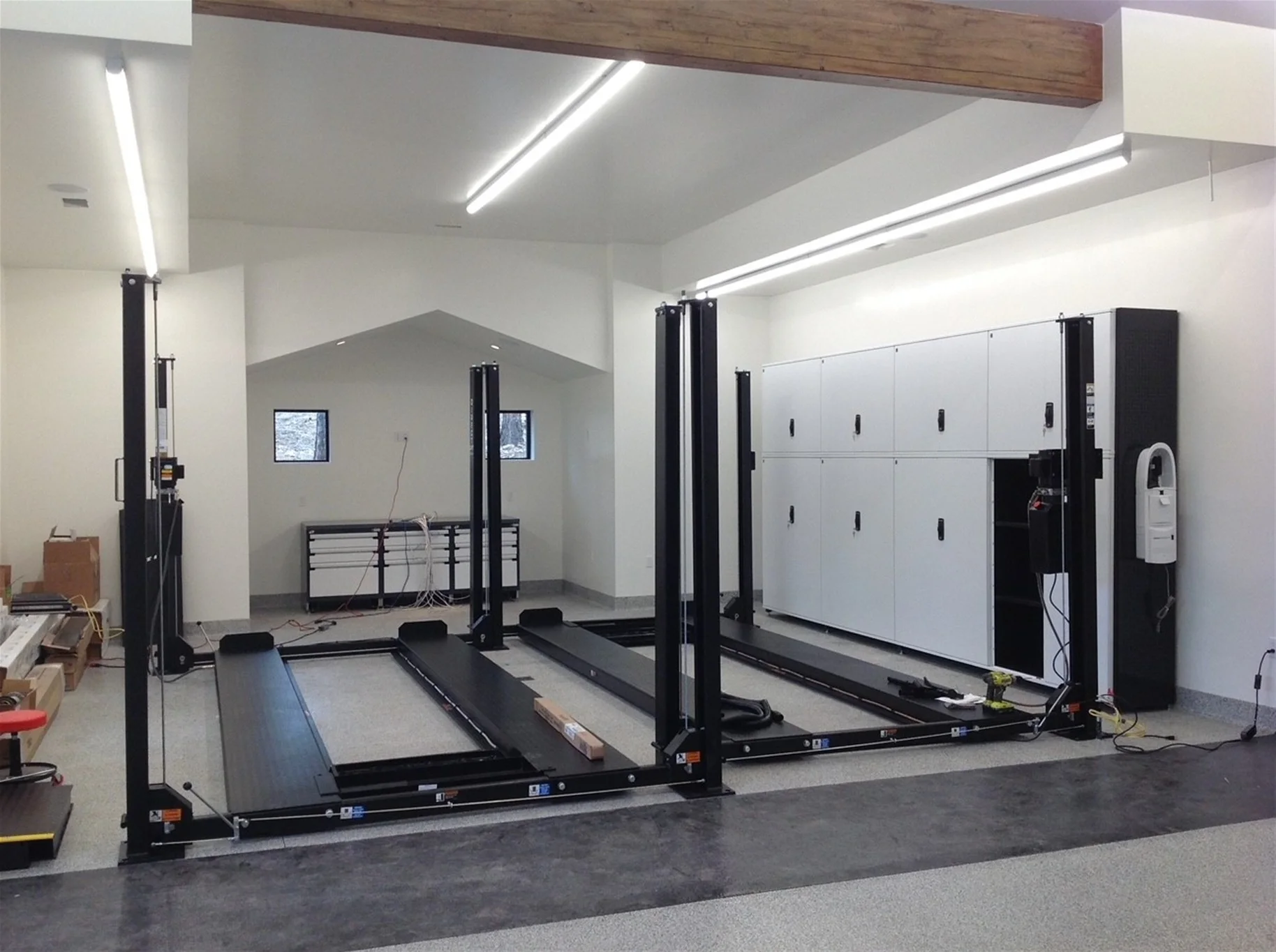 Direct Lift ProPark 8Plus 8,000 Lb. High-Rise Four-Post Lift | ALI Gold Certified | Precision Leveling System