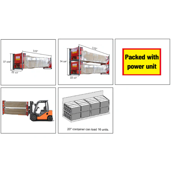 AMGO BP-12 12,000 Lb. Heavy-Duty Two-Post Lift | Base-Plate Design for Low Ceilings | Three-Stage Arm Versatility
