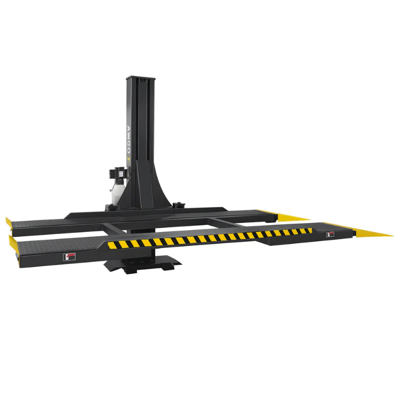 Amgo SPL-6 6,000 lb. Single Post Parking Lift – Space-Saving Storage – Factory-Direct Savings