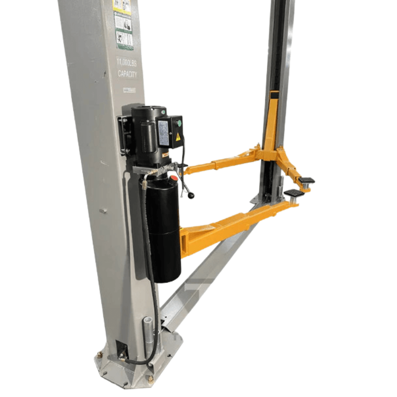 Triumph® NT-11 11,000-lb. Capacity Two-Post Lift | The Heavyweight Champion | Clear-Floor Factory-Direct Power