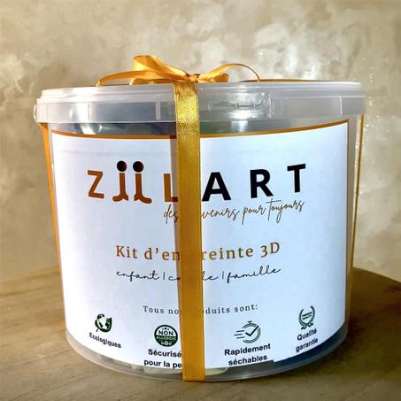 Pack d’amour éternel (Empreinte 3D des mains de couple)