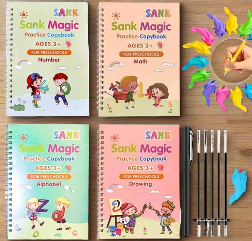 كتب الأطفال التعليمية MAGIC COPYBOOK
