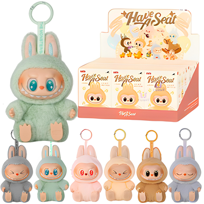 The original Labubu furry doll - a surprise inside every box! لعبة لابوبو الأصلية