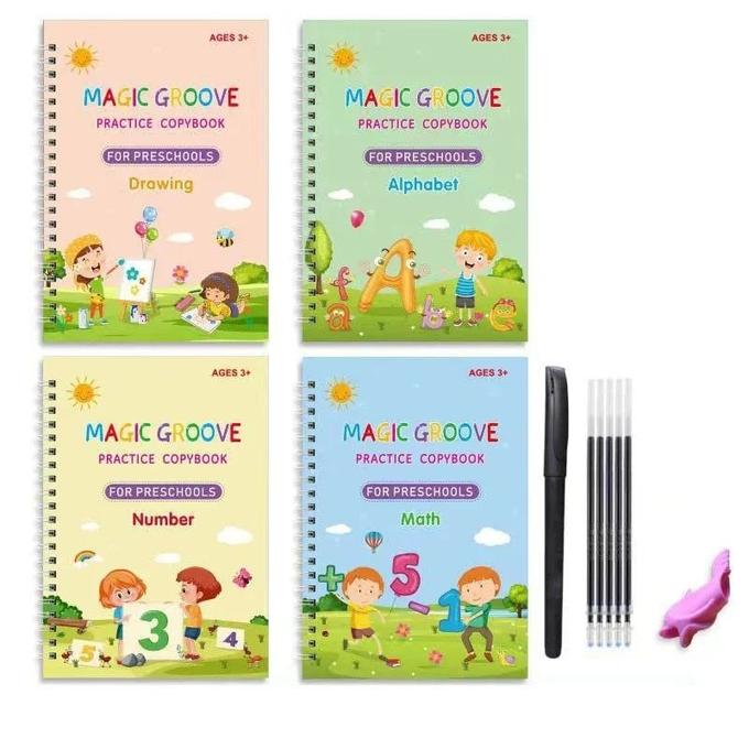 كتب الأطفال التعليمية MAGIC COPYBOOK