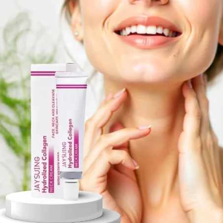 Crema de colágeno para el cuello