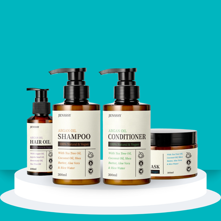 Set Natural de Romero y Aceite de Argán: La Solución Definitiva para el Crecimiento del Cabello y Detener la Caída del Cabello