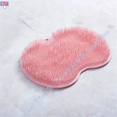Brosse de douche en silicone souple