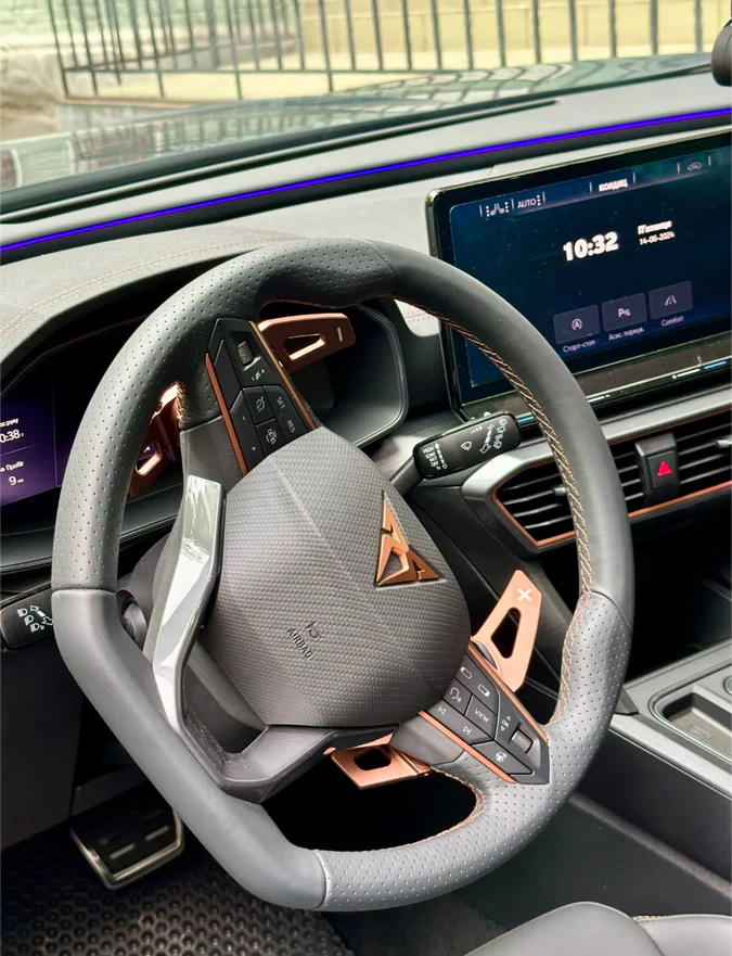 Extensions de palettes au volant - GOLD