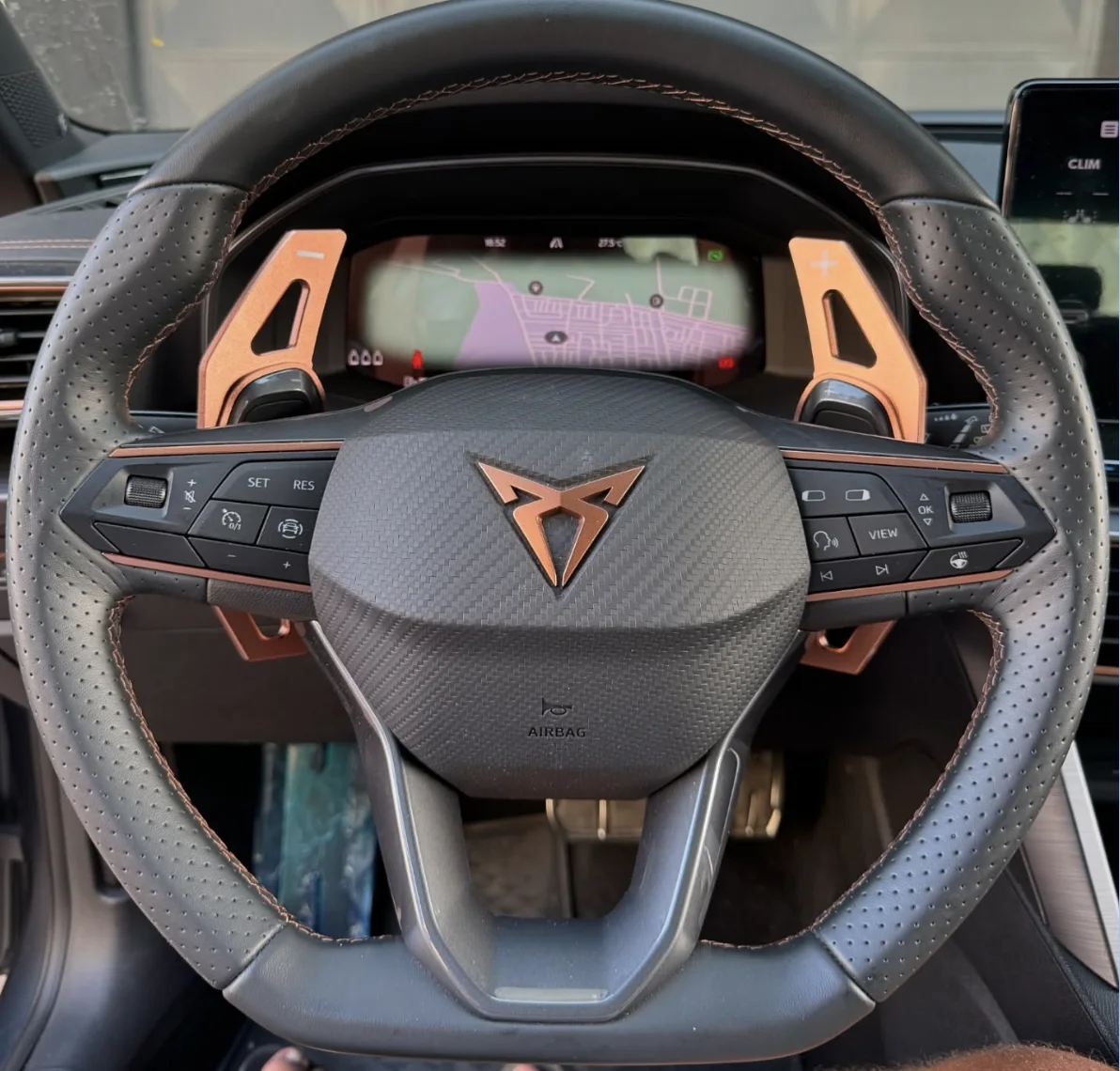 Extensions de palettes au volant - GOLD