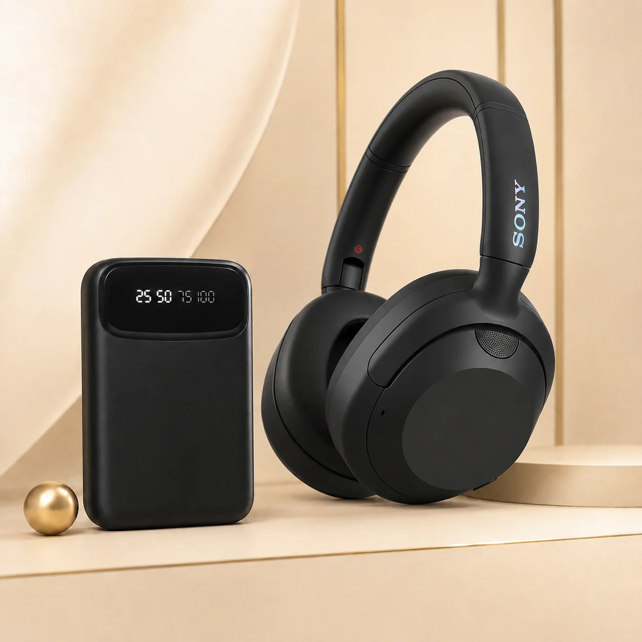 Pack Casque Sony + Power Bank 20W — Offre Limitée