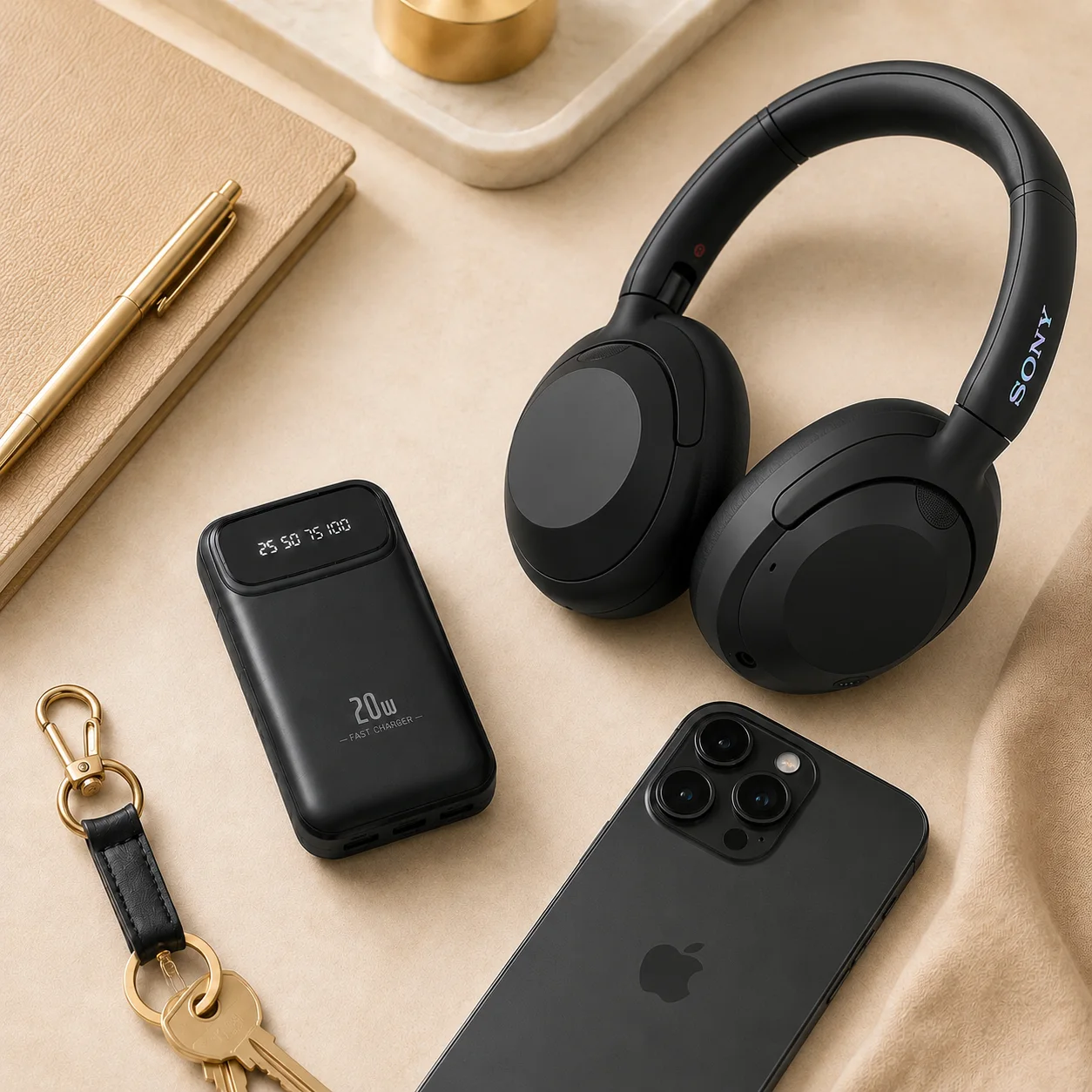 Pack Casque Sony + Power Bank 20W — Offre Limitée