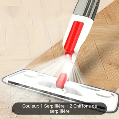 Household Water Spray Mop Hand-free Cleaning Microfiber Cloth for Floor Window House Kitchen