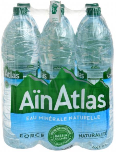 الماء عين اطلس 1 لتر 6ح