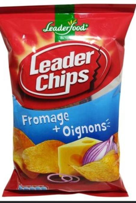 ليدر تشيبس بالجبن والبصل