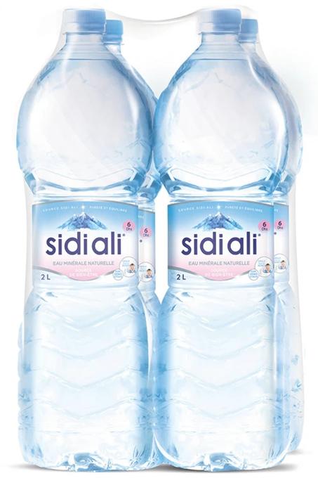 الماء سيدي علي 2 لتر 4ح