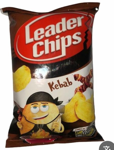 ليدر شيبس بالكباب