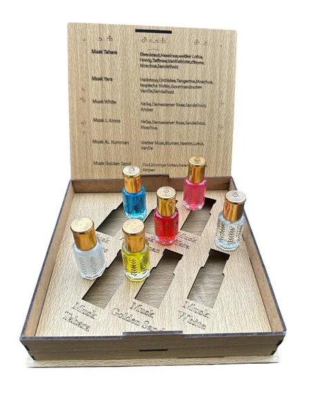 Gift Box alaffan 6X 6ML Parfümöl Musk Tahara