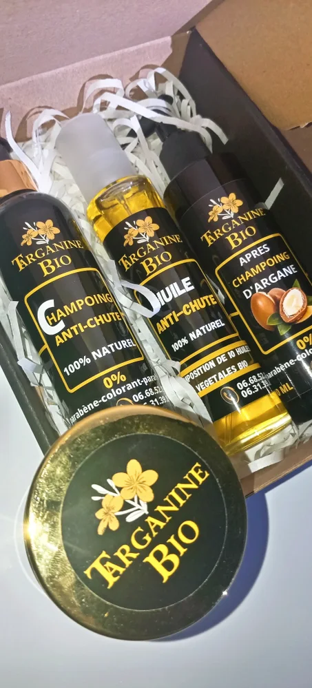 باقة زيت طبيعي لحل جميع مشاكل الشعر