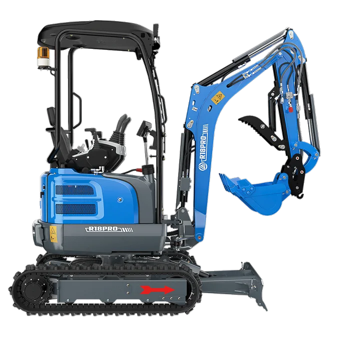RIPPA R18 Mini Excavator – Powerful 1.8-Ton Diesel Excavator