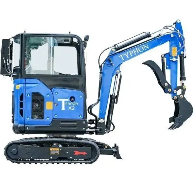2025 TYPHON TERROR X2 Mini Excavator – 2.7 Ton | Kubota V1505 Diesel Engine | EPA Certified