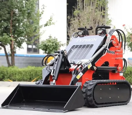 Tracked Skid Steer Loader, 22.1 HP Honda Gas Engine