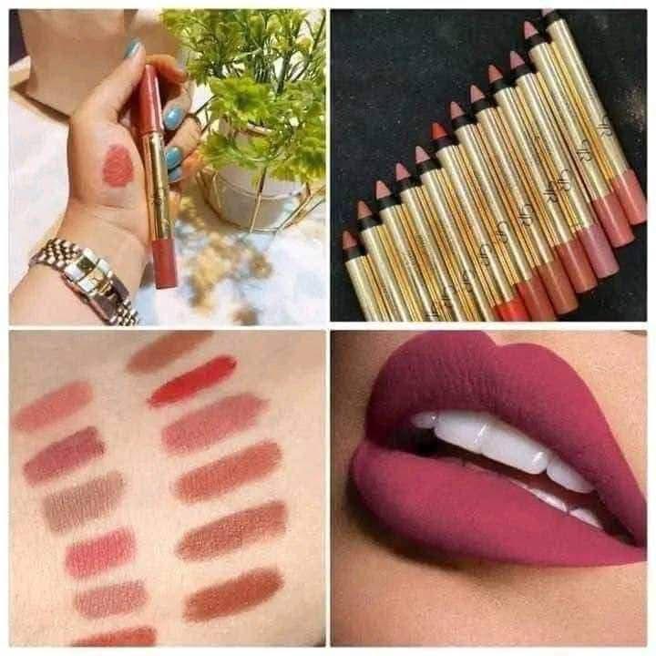 روج مخملي ثابت من Norida – Velvet Matte Lip Pencil
