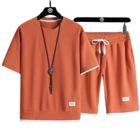 GALUIN GALUIN Fashion T-shirt Et Short à Manches Courtes