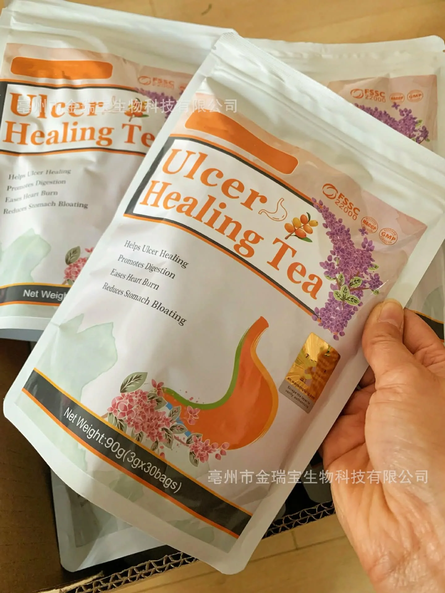 Thé de Guérison des Ulcères