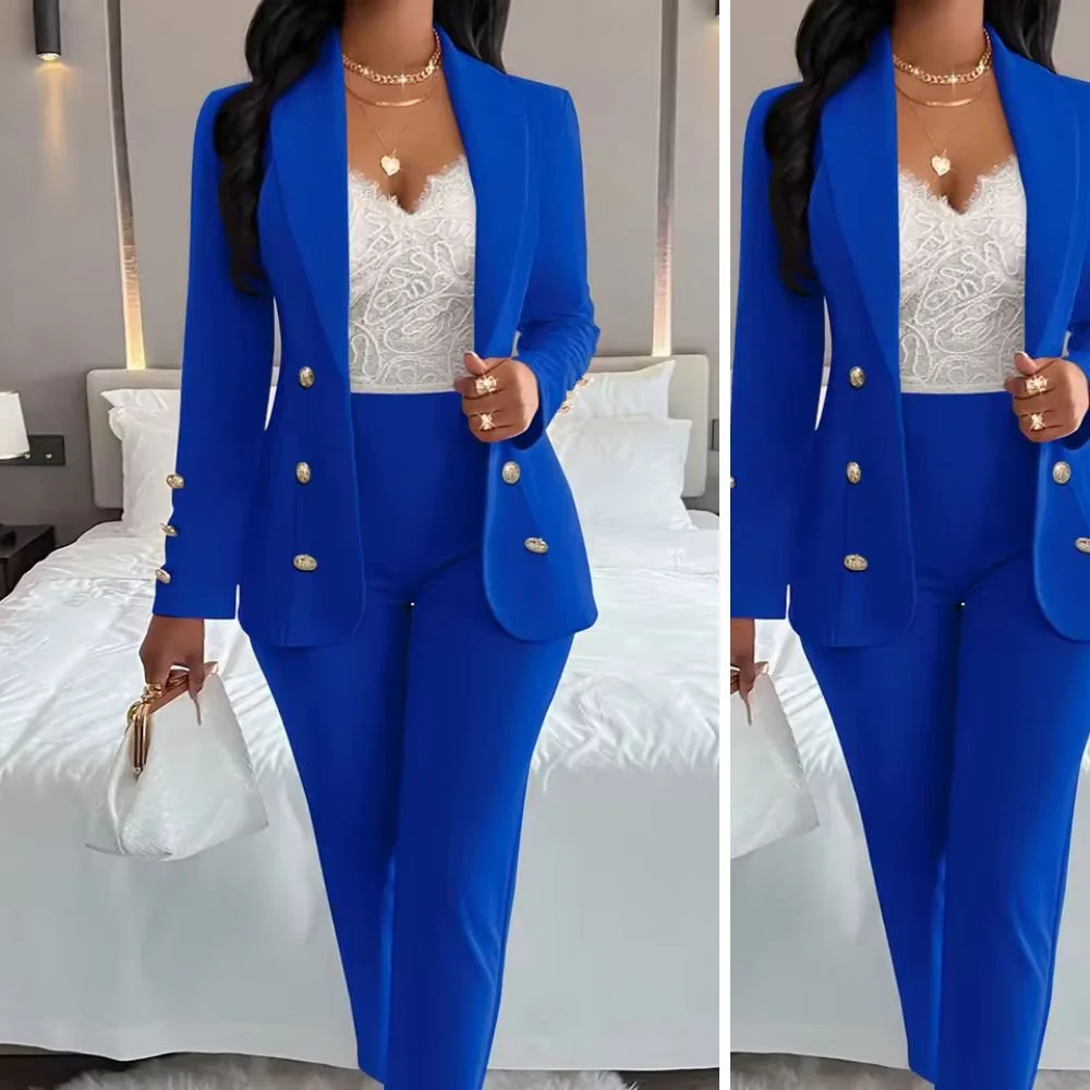 Ensemble veste + pantalon femme