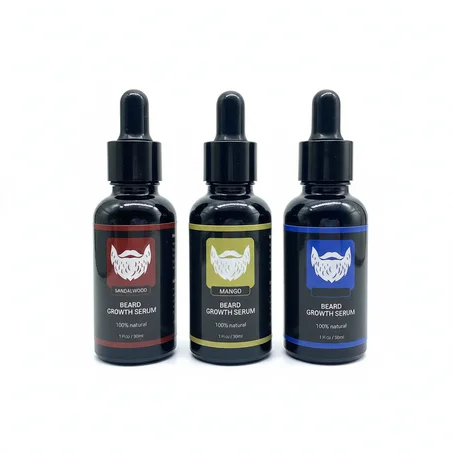 الحزمة الذهبية لنمو اللحية 3 في 1