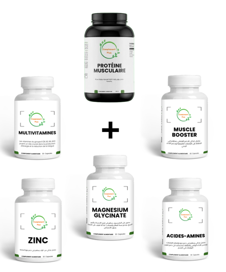 Pack Complément Alimentaire Musculation – Performance & Récupération