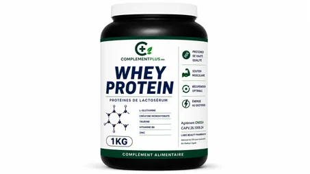 Whey Protein 1KG – Complément Alimentaire