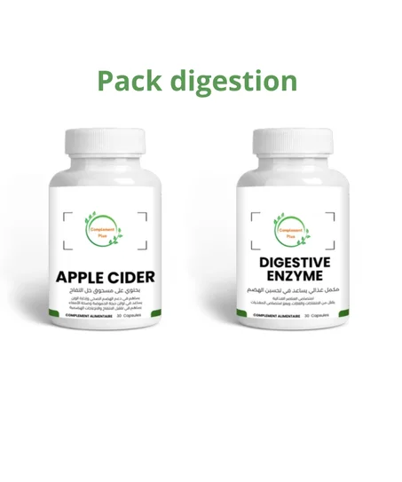 Pack Digestion Naturel – Apple Cider Vinegar & Enzymes Digestives
