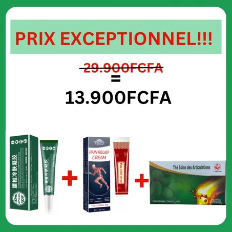 Gel Froid + Crème articulaire Pour Les Douleurs Aux Lombaires Et Le mal des Articulations