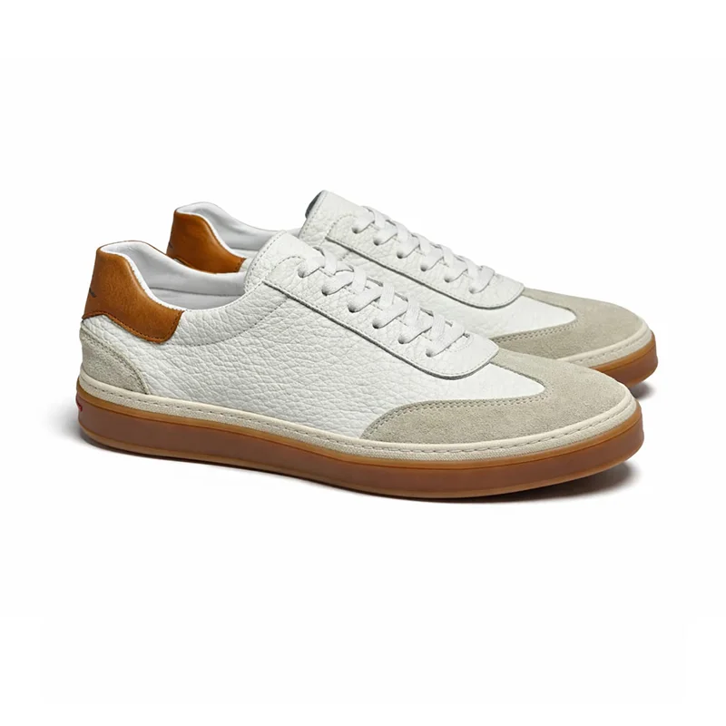 Loro Piana White Leather