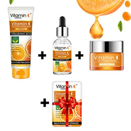 باك العناية بالبشرة فيتامين c