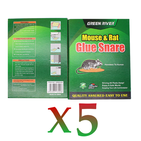 خمس مصيدات الفئران قابلة للطي