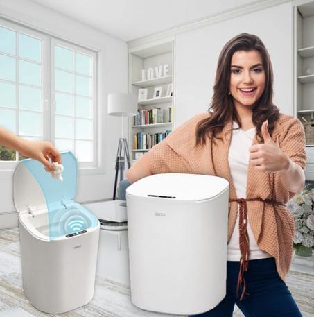 سلة المهملات الذكية  smart trash