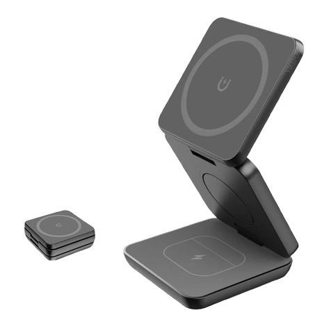 شاحن X40 اللاسلكي 3 في 1 - الحل المثالي لشحن سريع ومنظم