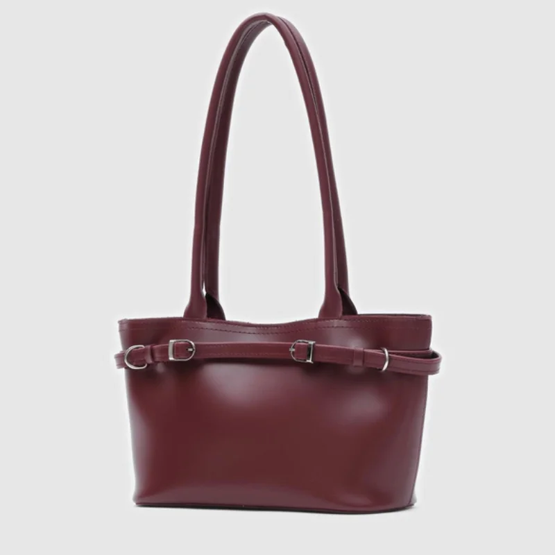 GLOVE BAG - BURGUNDY