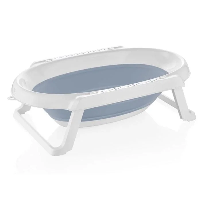 Baignoire Pliable pour Bébé – Pratique, Sécurisée et Compacte Gris