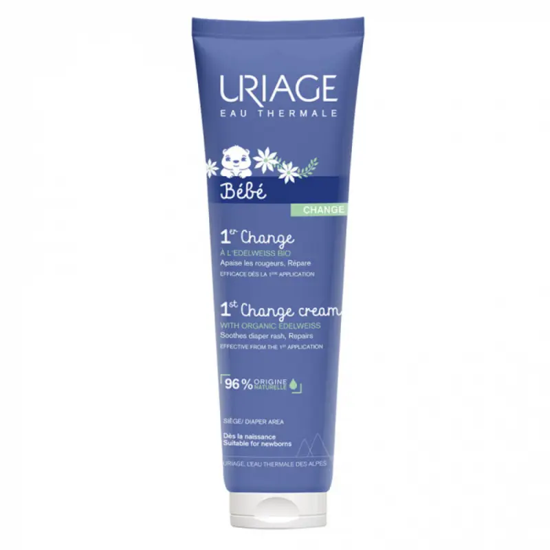 URIAGE Bébé – 1ère Crème de Change à l’Edelweiss Bio 100 m