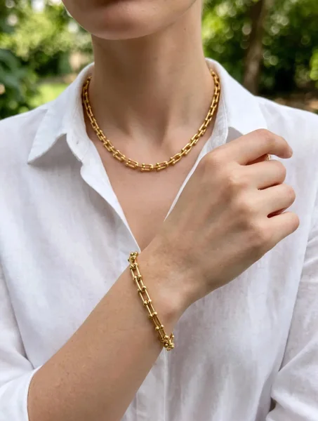Ensemble Bijoux Chain 2 pieces